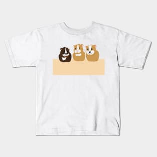 Guinea pigs: scrabers-dobby-winky Kids T-Shirt